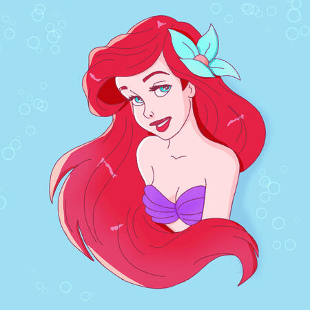 Ariel Drawing Practice